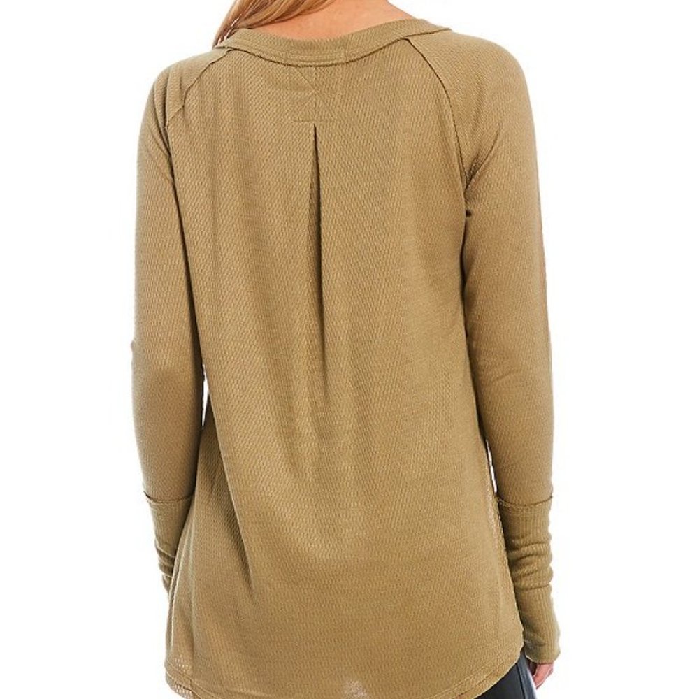 Free People Womens Snowy Thermal Top - Picture 4 of 11